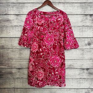 Lilly Pulitzer Pink Floral Dress, Size 8